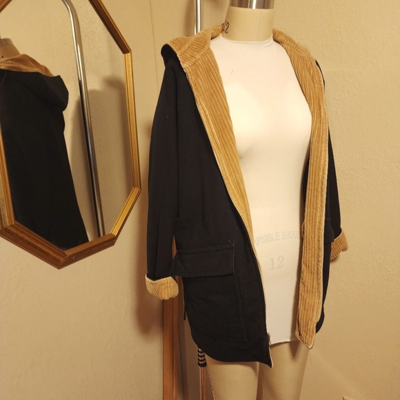 Vintage reversible wool jacket - Picture 1 of 6